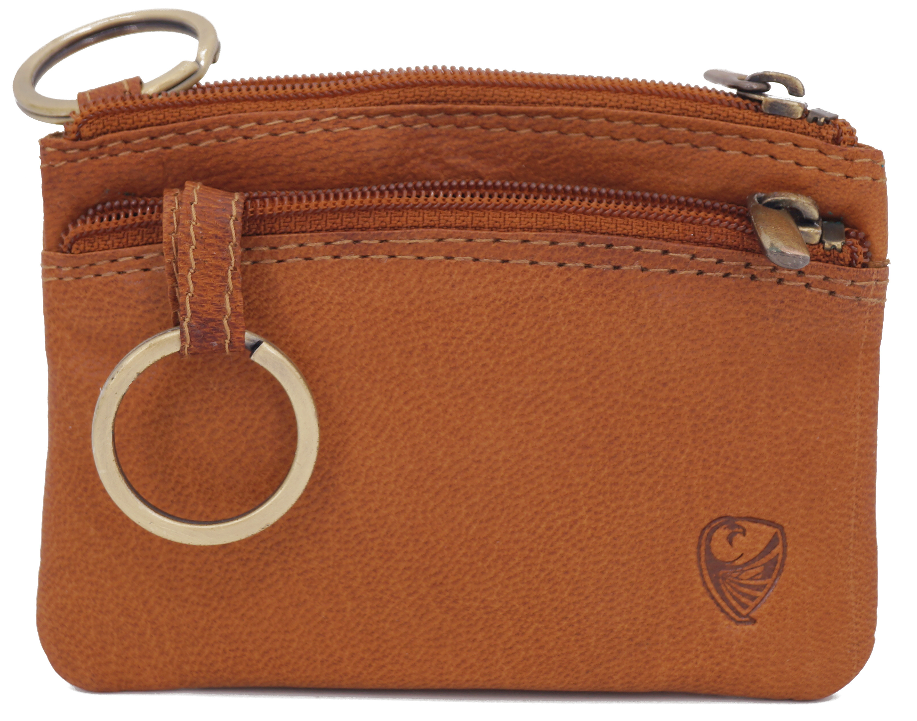 GERMANUS Schlüsseletui Schlüsselmäppchen Schlüsseletui 2789 (Braun)